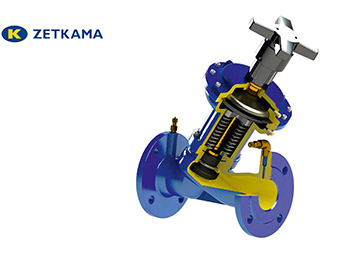 Differential pressure regulating valve 224