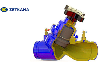 Static balancing valve grooved ends 447